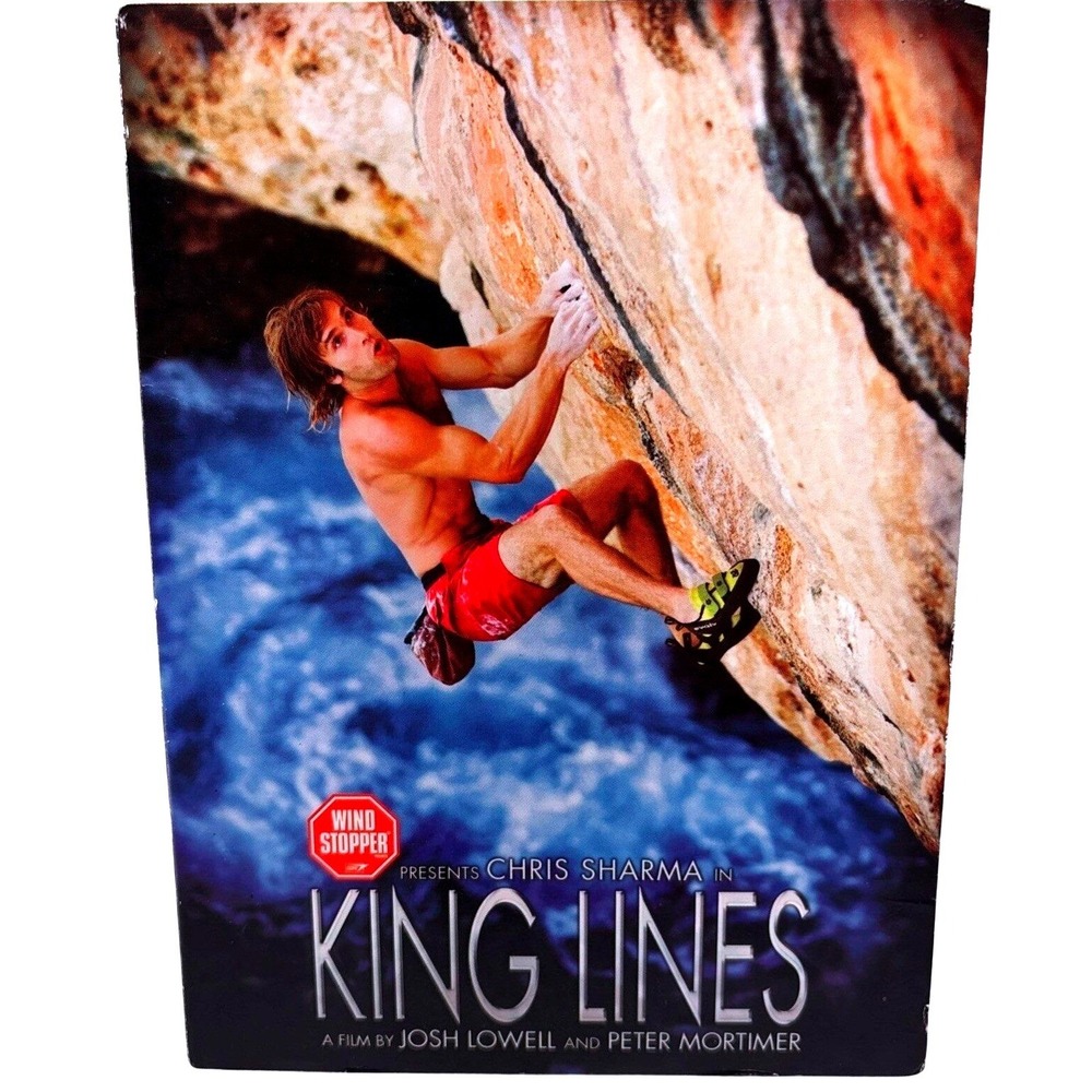 King Lines DVD Rock Climbing Documentary Chris Sharma Wind Stopper 2007 RARE